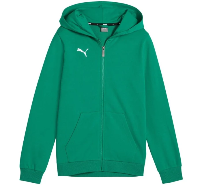 Dětská mikina teamGoal Casuals s kapucí zelená model 21720690 05 - Puma