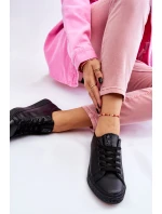 Dámské klasické kožené tenisky Černé Misima Dámské klasické kožené tenisky Černé Misima