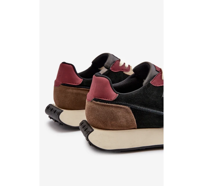 Pánské tenisky s pamětí Memory Foam System Big Star NN174357 Černé Pánské tenisky s pamětí Memory Foam System Big Star NN174357 Černé