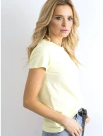 Tričko RV TS 4623.93 světle žlutá