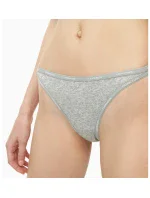 Dámské tanga QF4529E-PGR - Calvin Klein