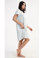 Dámská noční košile s krátkým rukávem model 22405781 - Vienetta Dámská noční košile s krátkým rukávem model 22405781 - Vienetta