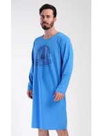 Pánská noční košile s dlouhým rukávem Jachting Pánská noční košile s dlouhým rukávem Jachting