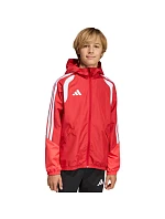 Dětská bunda adidas Tiro 26 Competition All Weather červená KB0155