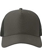 Atlantis Headwear Dempo 5 panelová Trucker kšiltovka 33.0302 dark grey/black Atlantis Headwear Dempo 5 panelová Trucker kšiltovka 33.0302 dark grey/black