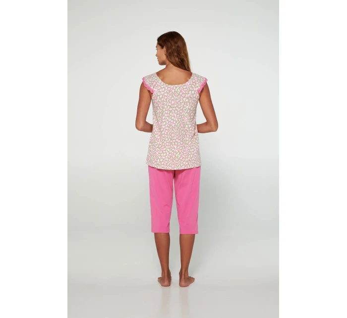 Vamp - Pyžamo s knoflíkovou légou 20251 - Vamp