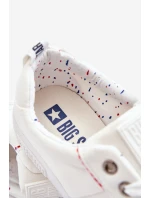 Pánské nízké Materiál tenisky Big Star KK174001 Bílá Pánské nízké Materiál tenisky Big Star KK174001 Bílá