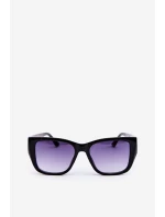 Dámské klasické sluneční brýle s ozdobnými detaily UV400 Černé
