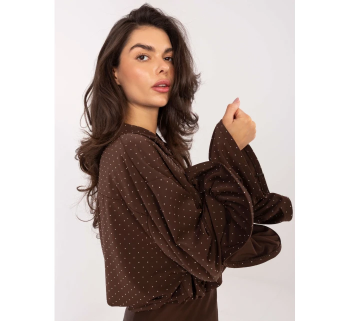 Košile IT KS 8381 1.64 hnědá