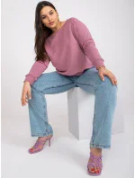 Mikina RV BL 6326.02X tmavě růžová