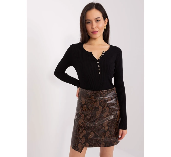 Bluzka RV BZ model 19034284 czarny - FPrice Bluzka RV BZ model 19034284 czarny - FPrice