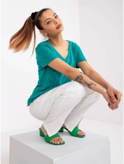 Tričko TW TS 1002.28X tmavě zelená