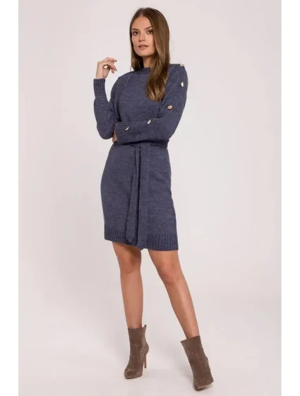 Dámské úpletové šaty K123 - Makover Dámské úpletové šaty K123 - Makover