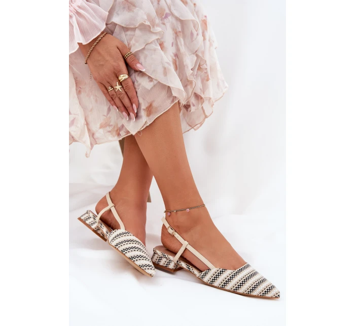 Dámské Baletky  béžové - Marquiiz