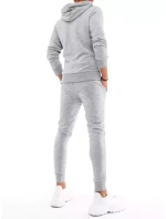 Pánské světle šedé tepláky Dstreet AX0438