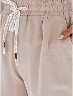 Dámské šortky khaki Dstreet model 21987328 - FashionStreet Dámské šortky khaki Dstreet model 21987328 - FashionStreet