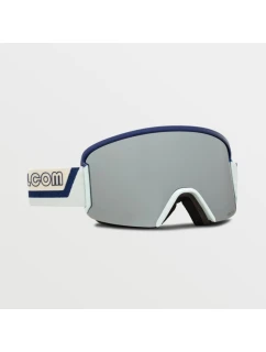 Snowboardové brýle Volcom GARDEN DARK BLUE OFF WHITE SKY/SILVER CHROME (VG0122106)