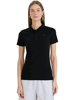 Dámské polo tričko  tmavě černé, WMM00TPTS 20S model 22280921 - 4F