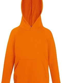 Fruit of the Loom Kids Lightweight Hooded Sweat Dětská mikina s kapucí 16.2009 orange