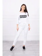 Tištěná sada Queen white Tištěná sada Queen white