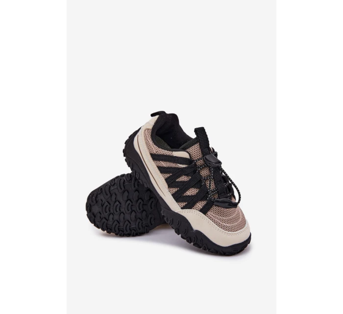 Dětské Tenisky Se Šňůrkou Béžové Nanelita Dětské Tenisky Se Šňůrkou Béžové Nanelita