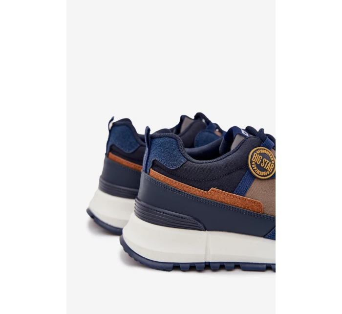 Pánské Sportovní Tenisky Big Star model 21706359 HIPOLY SYSTEM Námořnické - Big Star Shoes Pánské Sportovní Tenisky Big Star model 21706359 HIPOLY SYSTEM Námořnické - Big Star Shoes