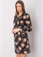 Šaty DHJ SK model 17355679 černá a béžová - FPrice