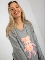 Halenka LK BZ 509067.15 šedá Halenka LK BZ 509067.15 šedá