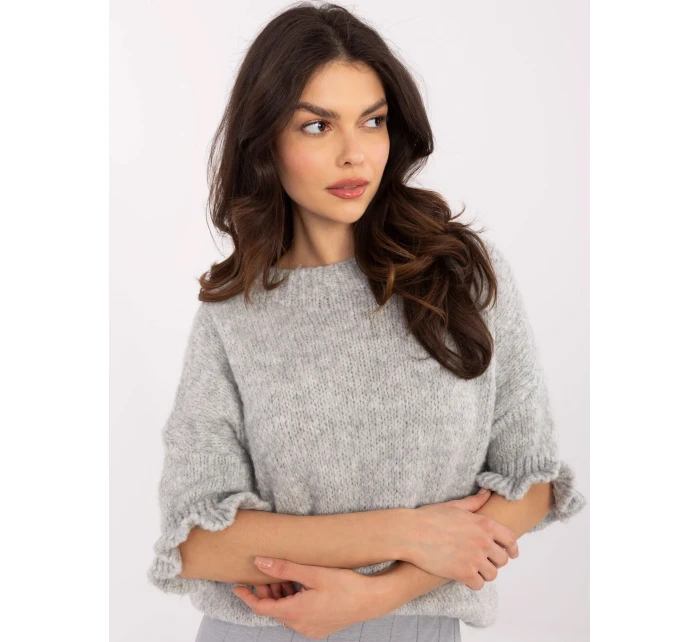 Jumper MI SW model 20925623 šedý - FPrice Jumper MI SW model 20925623 šedý - FPrice