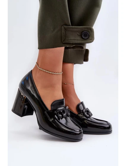 Dámské boty na vysokém podpatku, model 20446371 černá D&A - Kesi