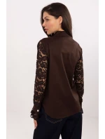 Košile s dlouhým rukávem  model 221577 Italy Moda