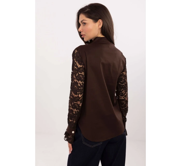 Košile s dlouhým rukávem  model 221577 Italy Moda