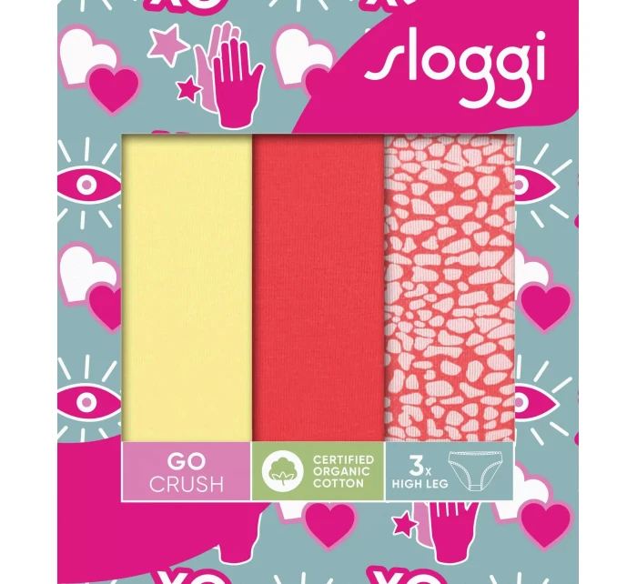 sloggi GO Crush High leg C3P - UNKNOWN - SLOGGI UNKNOWN - SLOGGI