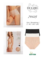 Spodní prádlo DC Girl 70125, balení, velikosti L–3XL, bavlna Spodní prádlo DC Girl 70125, balení, velikosti L–3XL, bavlna
