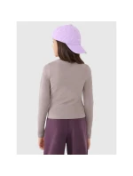 Dívčí úzký hladký rukáv s dlouhým rukávem 4F 4FJRSS25TLONF505-83S Dívčí úzký hladký rukáv s dlouhým rukávem 4F 4FJRSS25TLONF505-83S