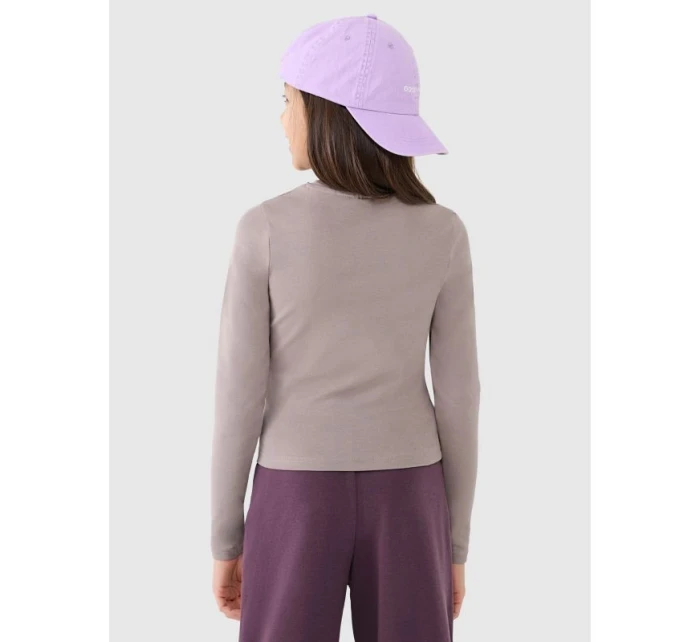 Dívčí úzký hladký rukáv s dlouhým rukávem 4F 4FJRSS25TLONF505-83S Dívčí úzký hladký rukáv s dlouhým rukávem 4F 4FJRSS25TLONF505-83S