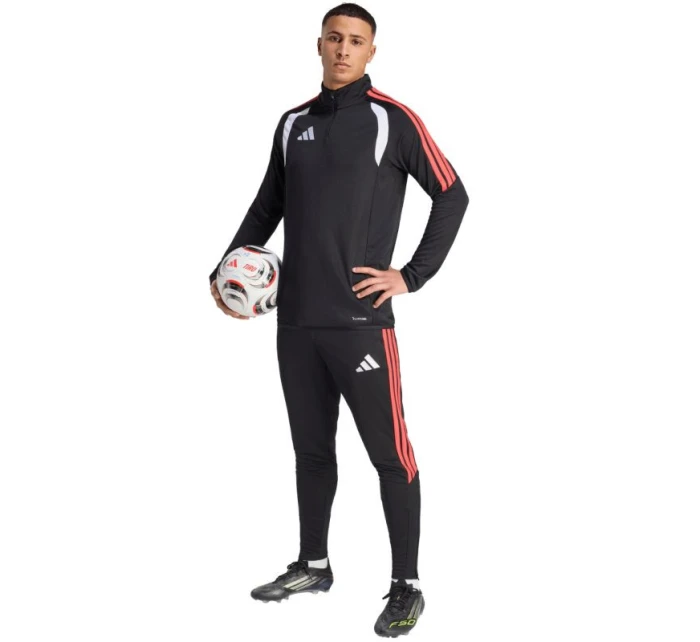 Pánské tréninkové kalhoty adidas Tiro 26 League Regular black/red JY7242