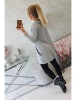Mikina s ozdobnou šedou páskou Mikina s ozdobnou šedou páskou