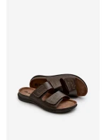 Pohodlné Pánské Sandály S Pásky Na Suchý Zip model 21665810 - Inblu