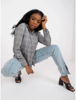 Dámská košile LK-KS-508770.49P-šedá