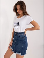 T shirt RV TS 9667.19 biało granatowy T shirt RV TS 9667.19 biało granatowy