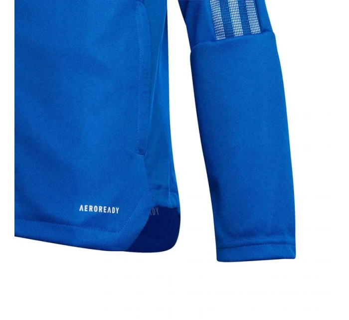 Dětská fotbalová mikina Tiro 21 Track GM7315 modrá - Adidas Dětská fotbalová mikina Tiro 21 Track GM7315 modrá - Adidas