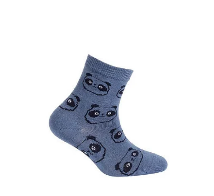 Skarpety  chłopięce wzorowane model 16127234 - Wola