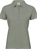 Tee Jays TJ 145 Dámské luxusní těžké strečové piqué polo 18.0145 sage