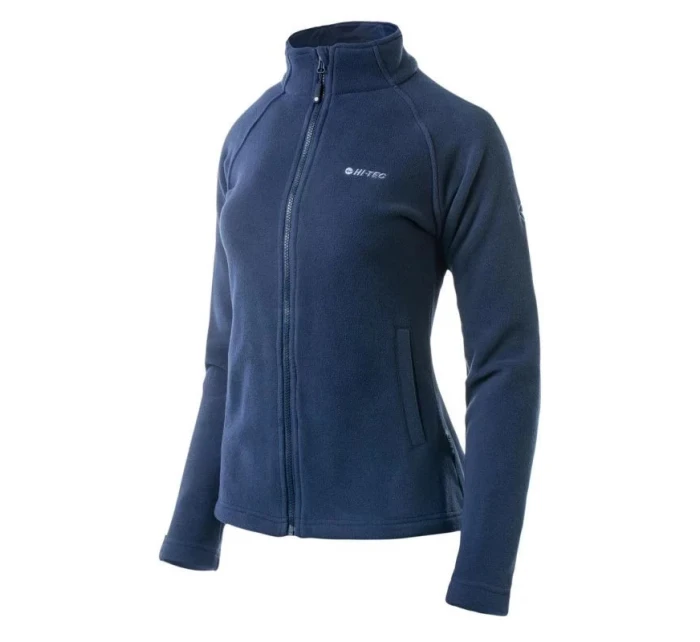 Dámská mikina fleece lady Henis Navy tmavě modrá - Hi-tec Dámská mikina fleece lady Henis Navy tmavě modrá - Hi-tec