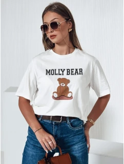 Dámské tričko ecru Dstreet model 21976474 - FashionStreet