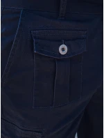 FashionStreet pánské tmavě modré šortky SX2429 FashionStreet pánské tmavě modré šortky SX2429