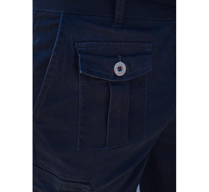 FashionStreet pánské tmavě modré šortky SX2429 FashionStreet pánské tmavě modré šortky SX2429