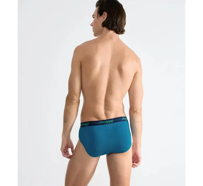 Pánské slipy Start Midi C2P box - MULTIPLE COLOURS 20 - vícebarevné V020 - SLOGGI Pánské slipy Start Midi C2P box - MULTIPLE COLOURS 20 - vícebarevné V020 - SLOGGI