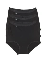 Dámské kalhotky 3 pack Basic maxi black - Sloggi Dámské kalhotky 3 pack Basic maxi black - Sloggi